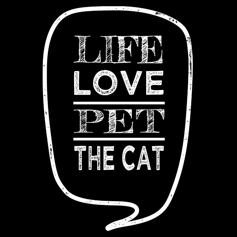 Pet Cat Saint-Valentin Guenon Blagues Idée cadeau