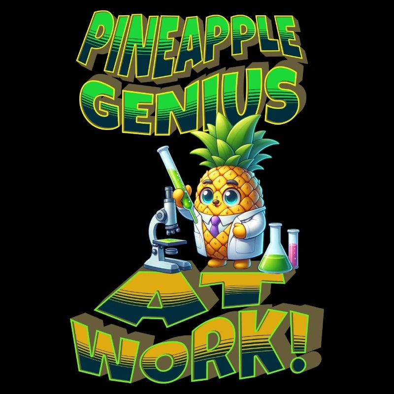 Pineapple genius at work