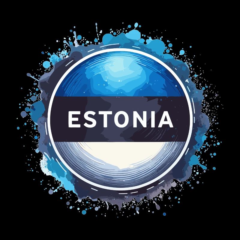 Drapeau de l’Estonie Drapeau Cadeau