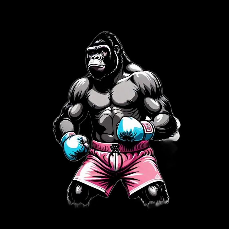 Boxe Boxeur Gorille