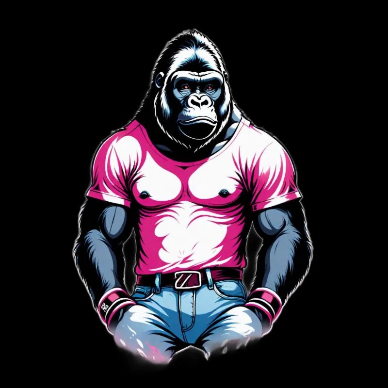 Boxe Boxeur Gorille