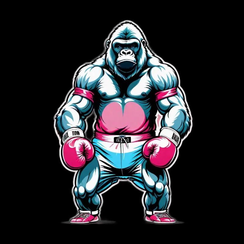 Boxe Boxeur Gorille