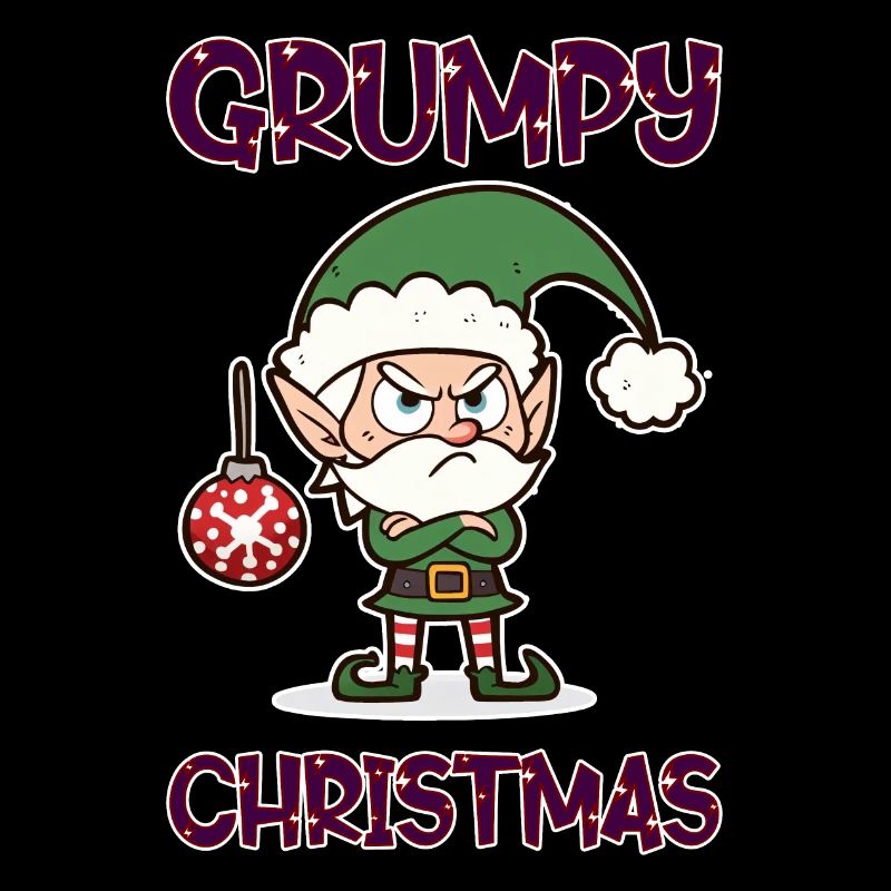 Grumpy Christmas Elf