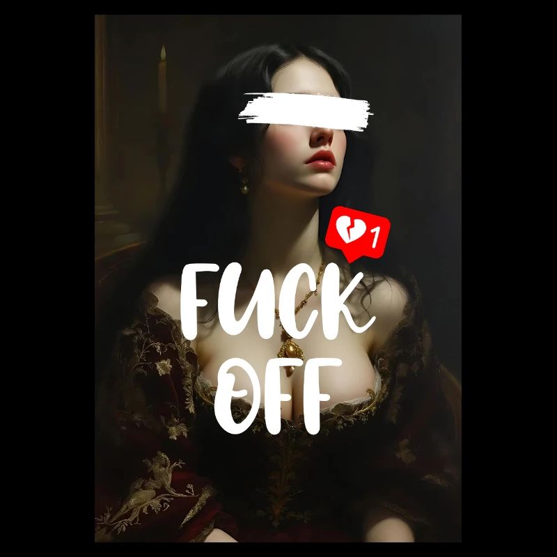 FUCK OFF – Neoclassical Art Goth Vibe