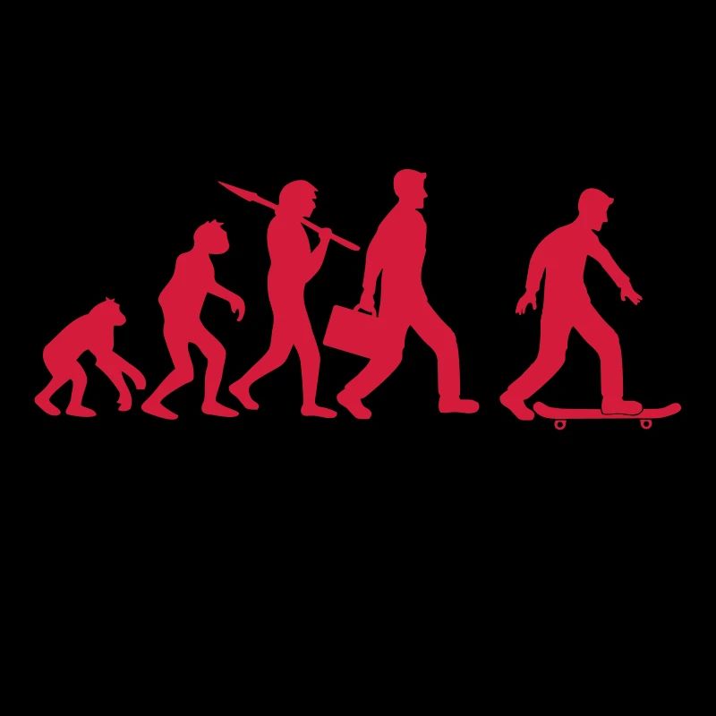 text born to skate evolution board skater skateboa