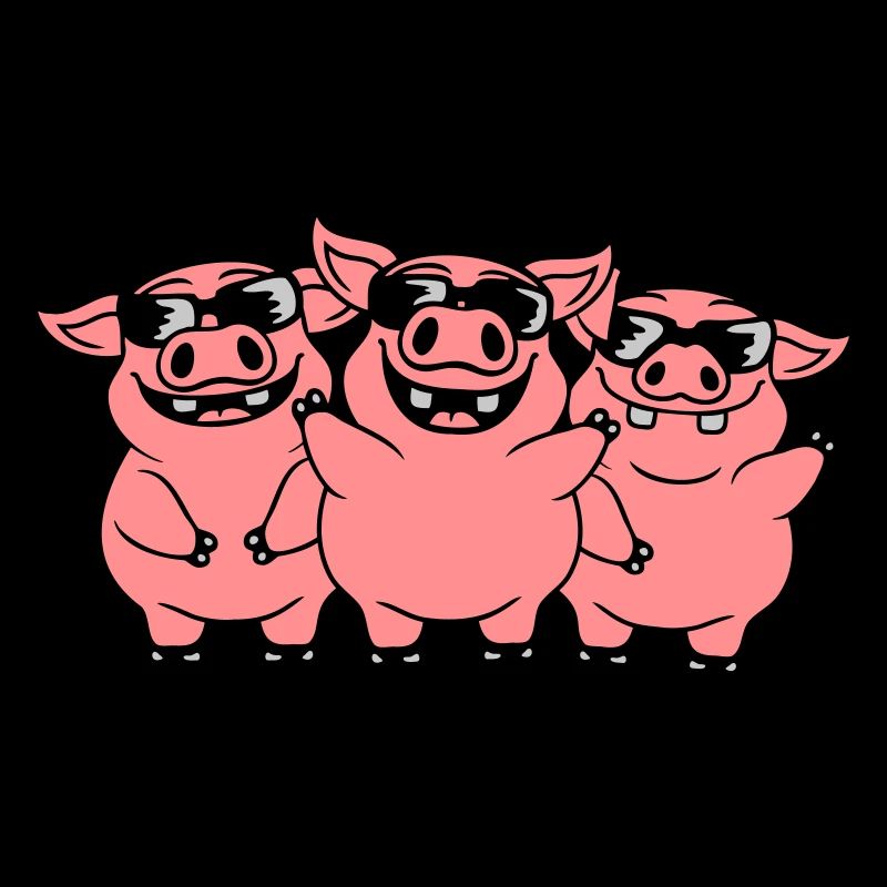 Sunglasses Cool Pigs Team