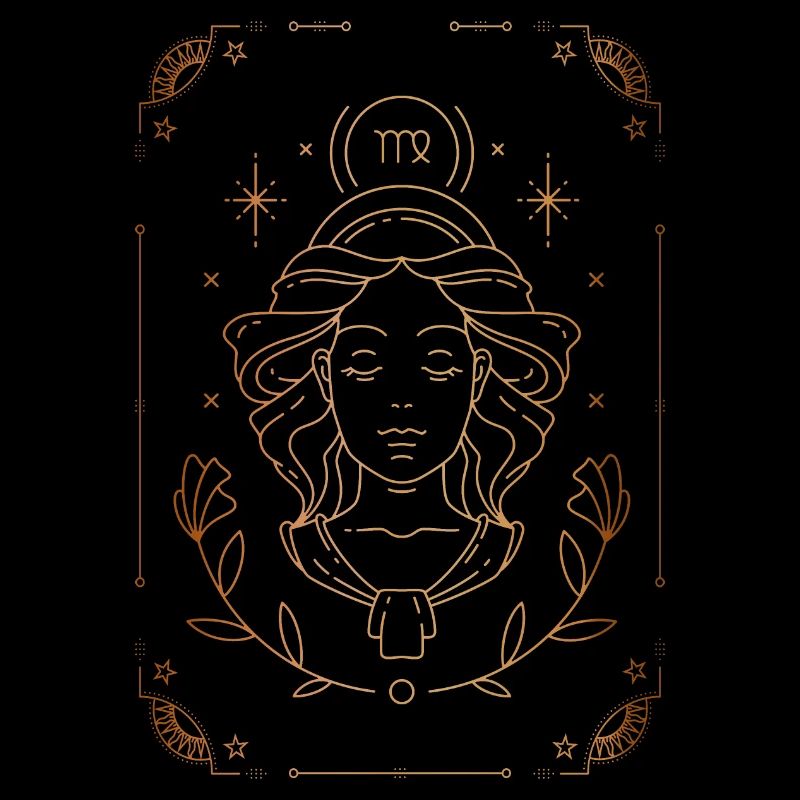 Jungfrau-Zeichen: Sternbild