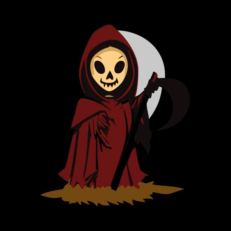 Moonlight Keeper: The Grim Reaper in the Dark