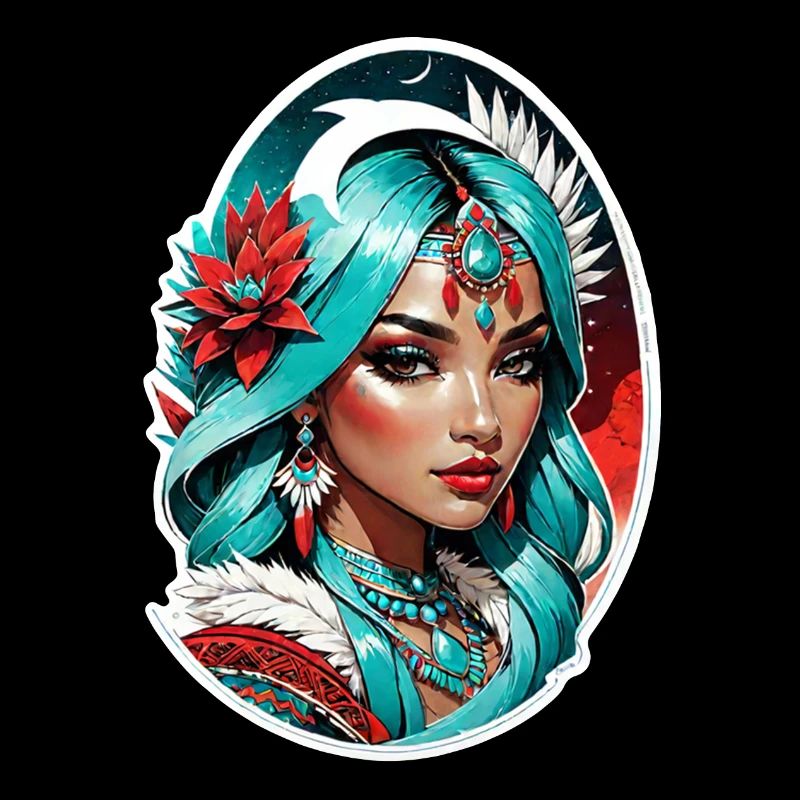 princesse indienne - aztek