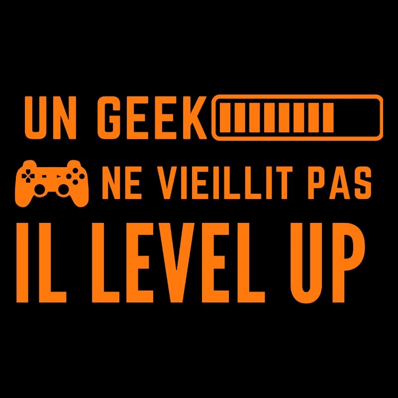A geek doesn't get old, he level up