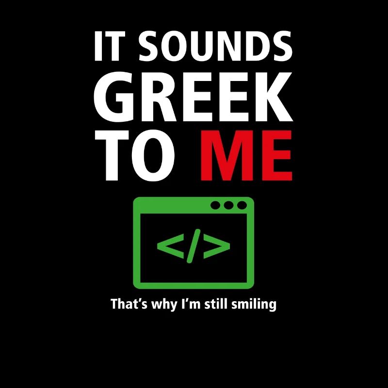 Ça sonne grec pour moi - Programmeurs d’humour 9