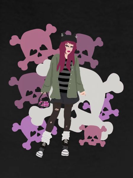 Emo Mädchen