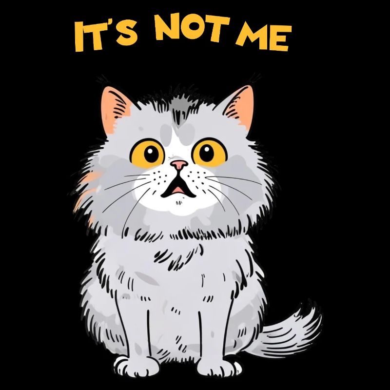 Das graue Kätzchen, süße Katze