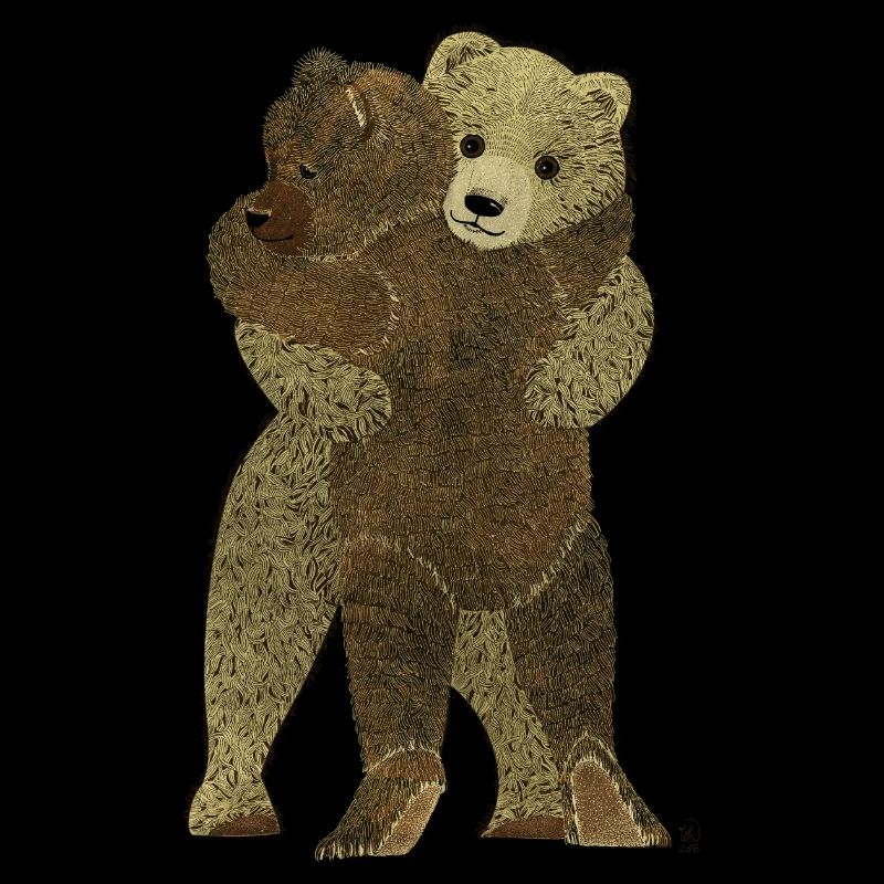 große Bärenliebe