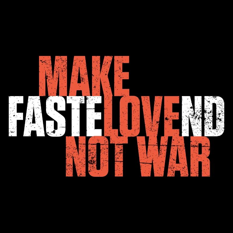 Make Fastelovend Love not war Karneval