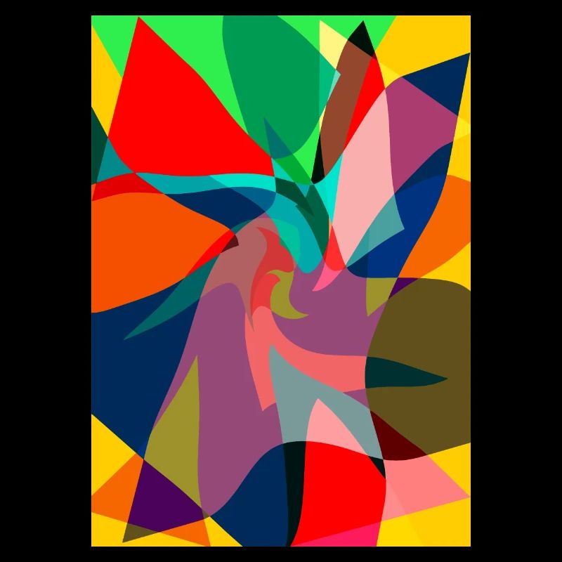 Abstrakte Malerei. Abstrakte Farbe