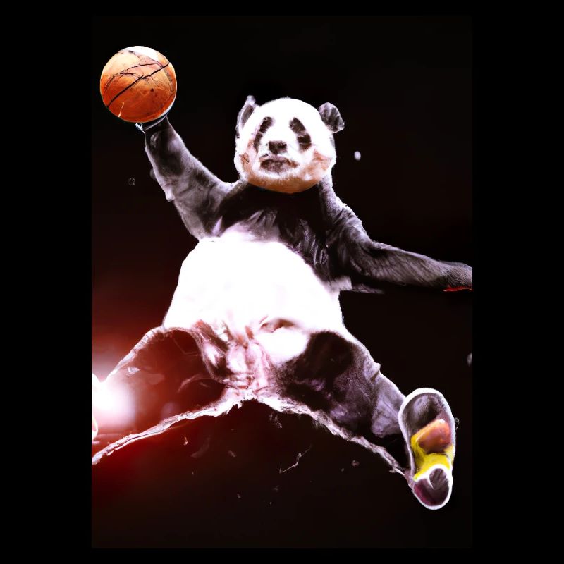 Basketball Dunk Panda