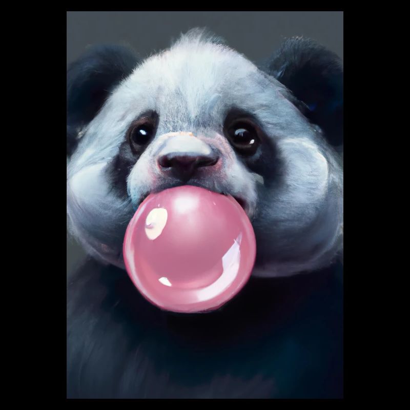 Kaugummi-Panda