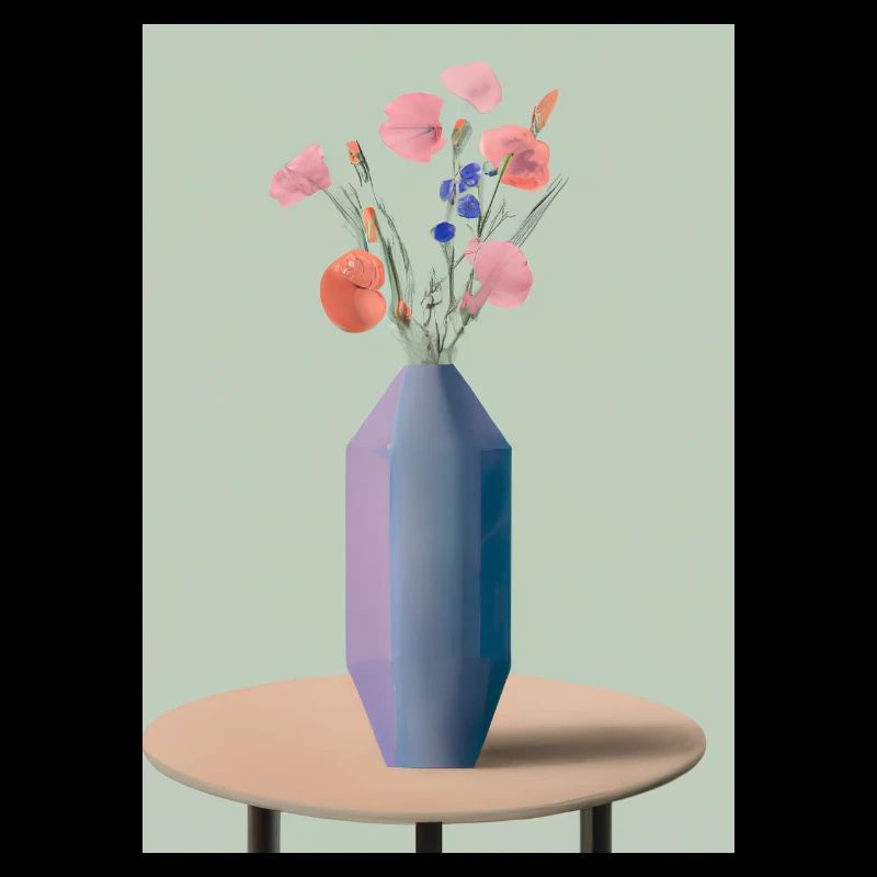 Fancy Blumen Vase