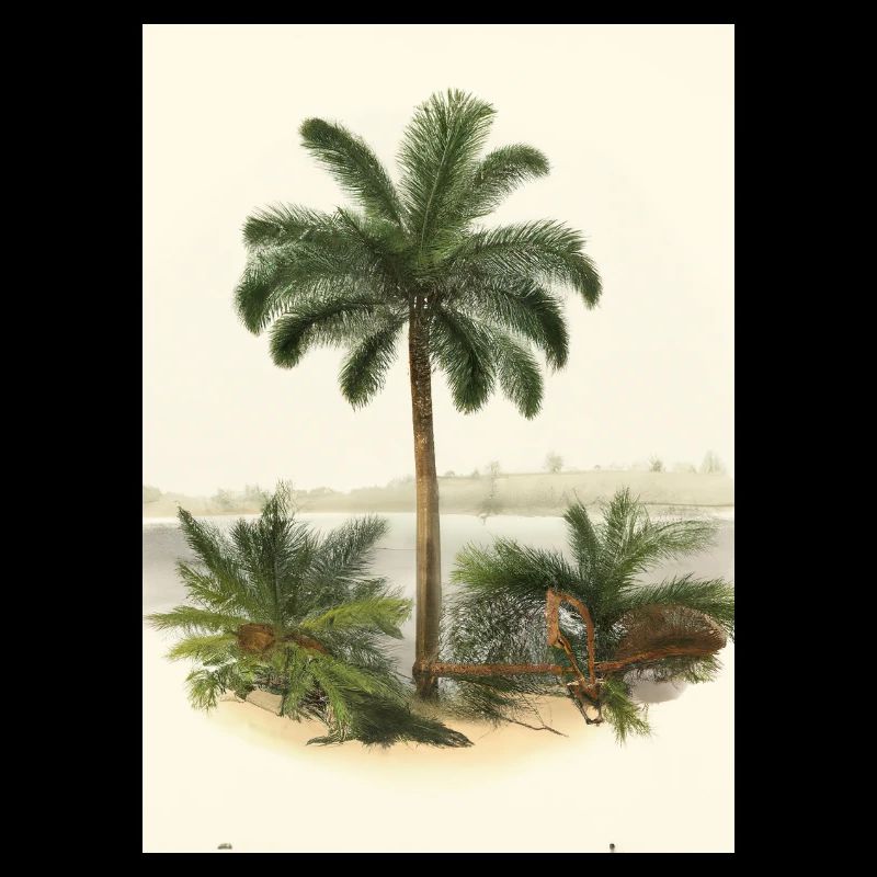Palme am See