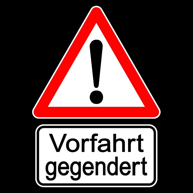 Vorfahrt gegendert !