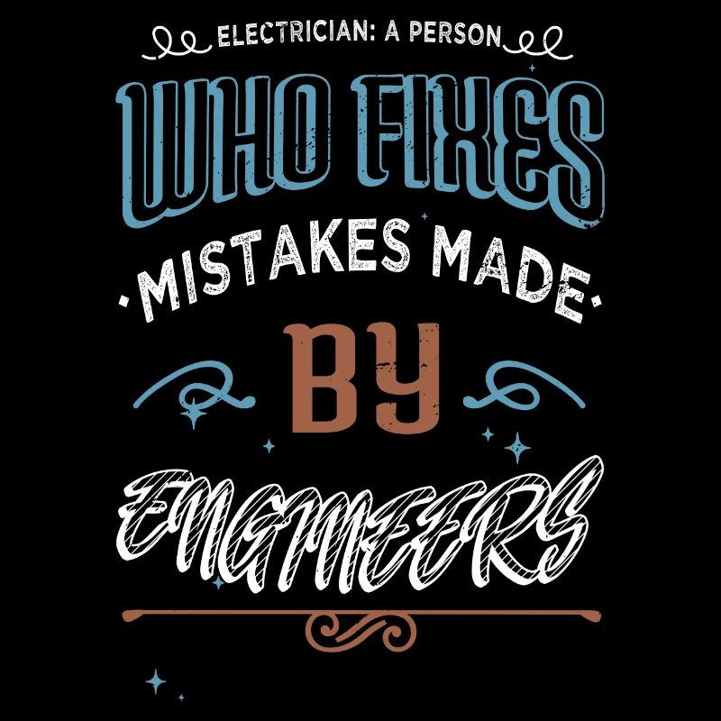 Gift Idea Joke Engineer Electrician Beer