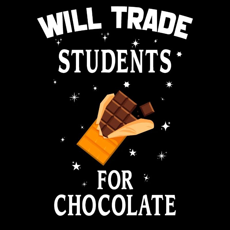 Tauschen Sie Studenten gegen Schokoladen-Studentengeschenke ein