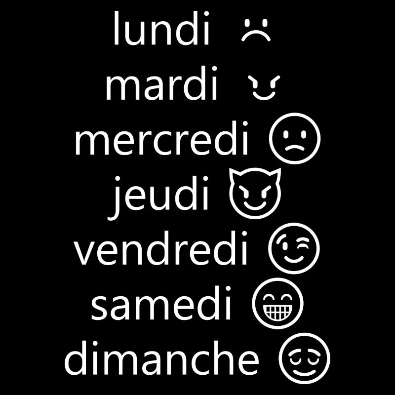 lundi mardi......