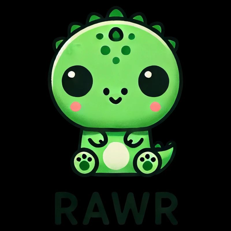 Mignon Dino T-Rex Chibi Rawr