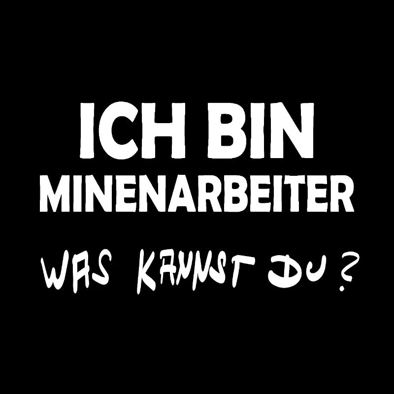 Beruf Minenarbeiter