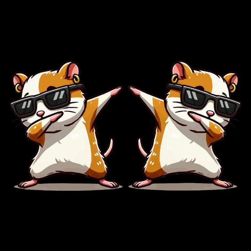 hamster dabbing 2