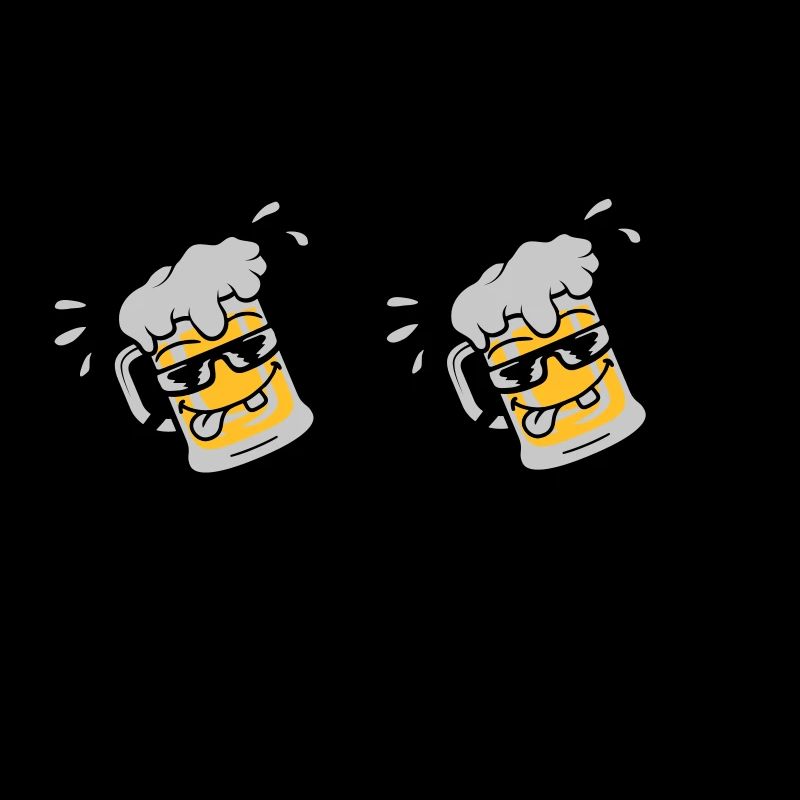 2 dancing party beers