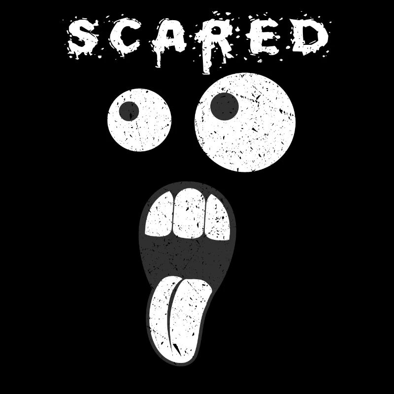 Scared Funny Graphic
