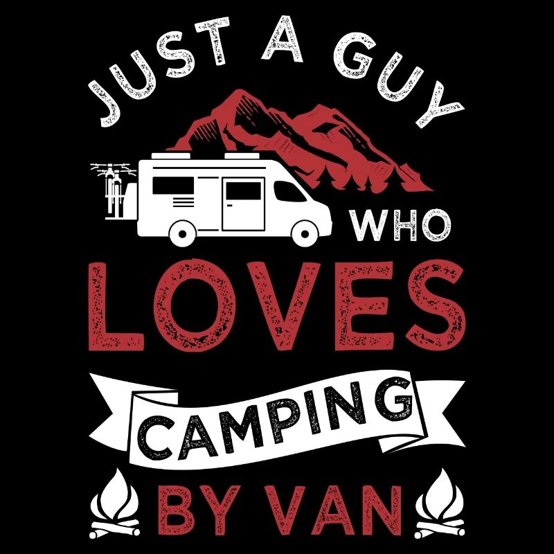 Nur ein Typ liebt Camper Camping Van