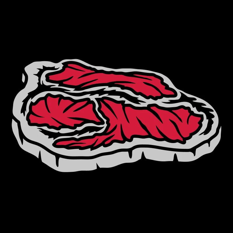 Steak juteux sanglant Grill Master