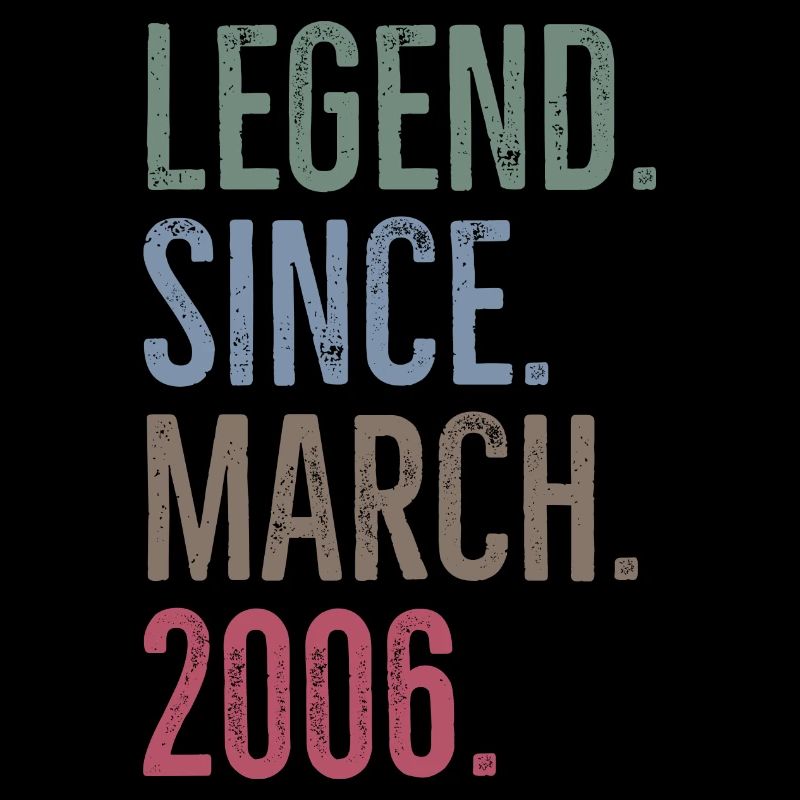 Legend Since March 2006
