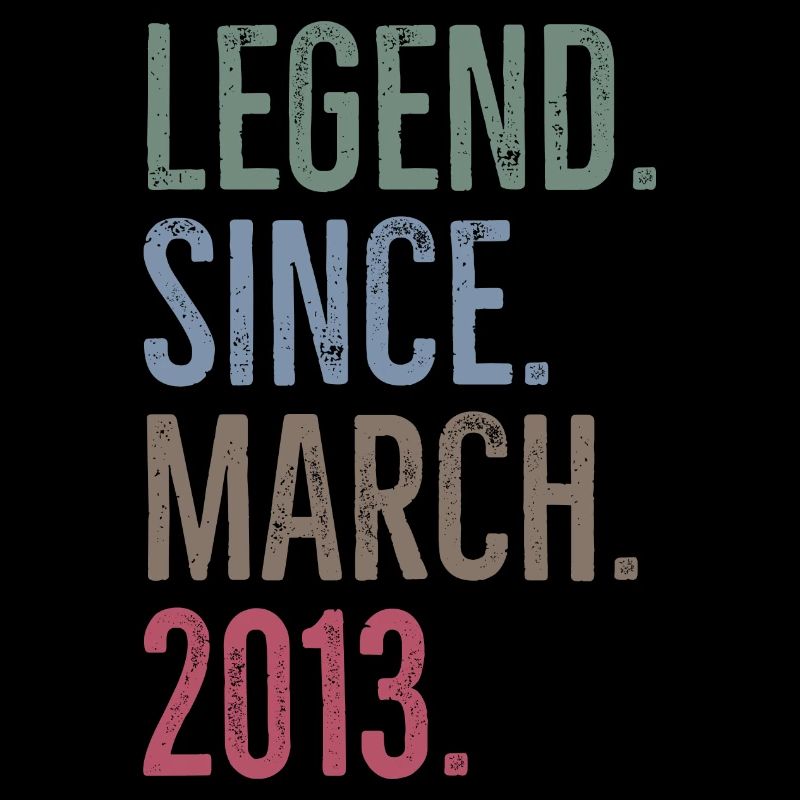 Legend Since March 2013