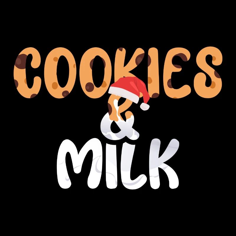 Biscuits au chocolat de Noël Lait