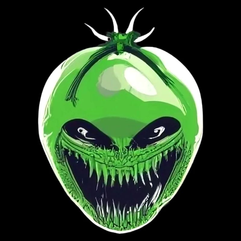 Tomate Xénomorphe Verte