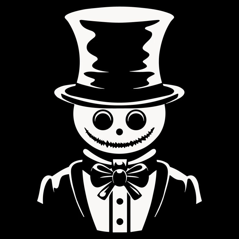 Snowman Joyful Dapper