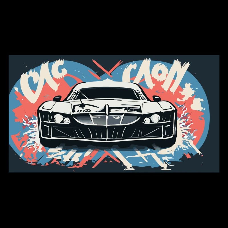 Phares d’une voiture de course