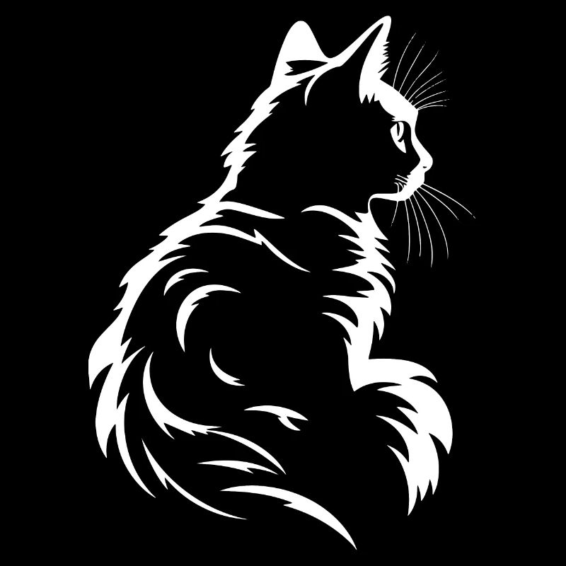 Chat, Motif De Chat