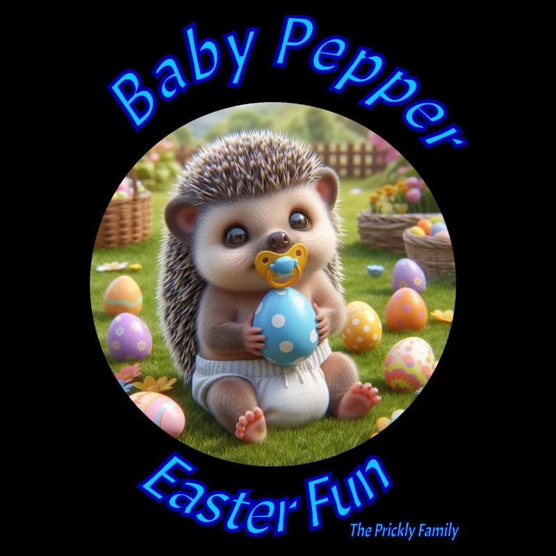 Baby Pepper Pricly Easter Fun