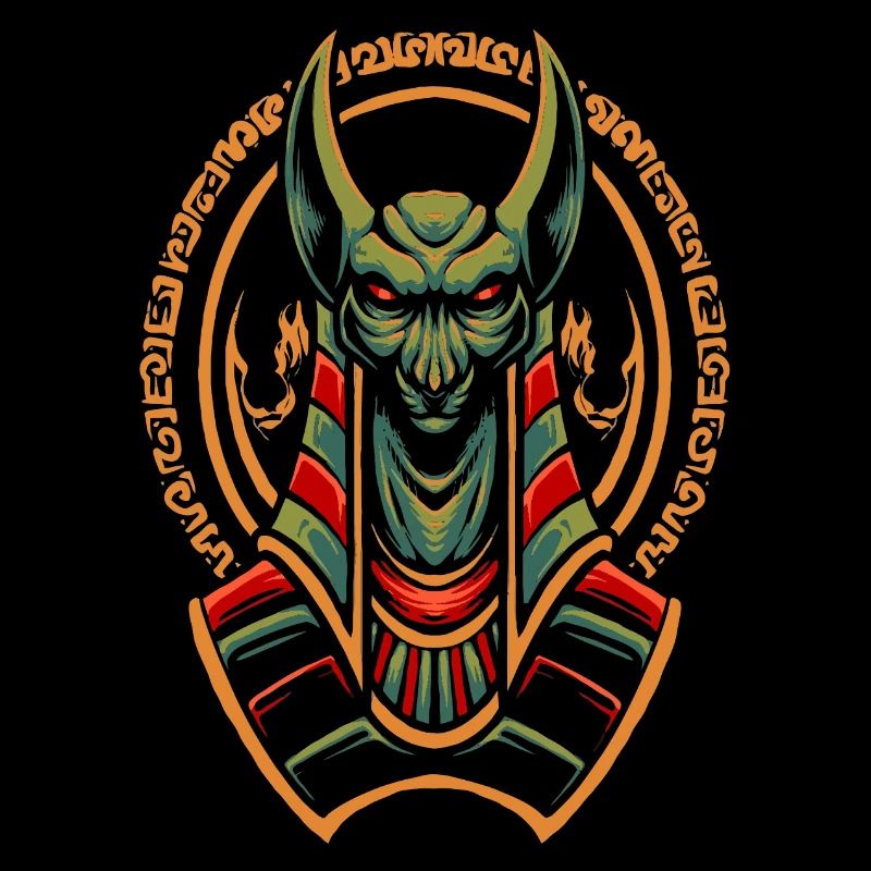 Hiéroglyphe égyptien drapeau du Nil pyramide du pharaon Le Caire