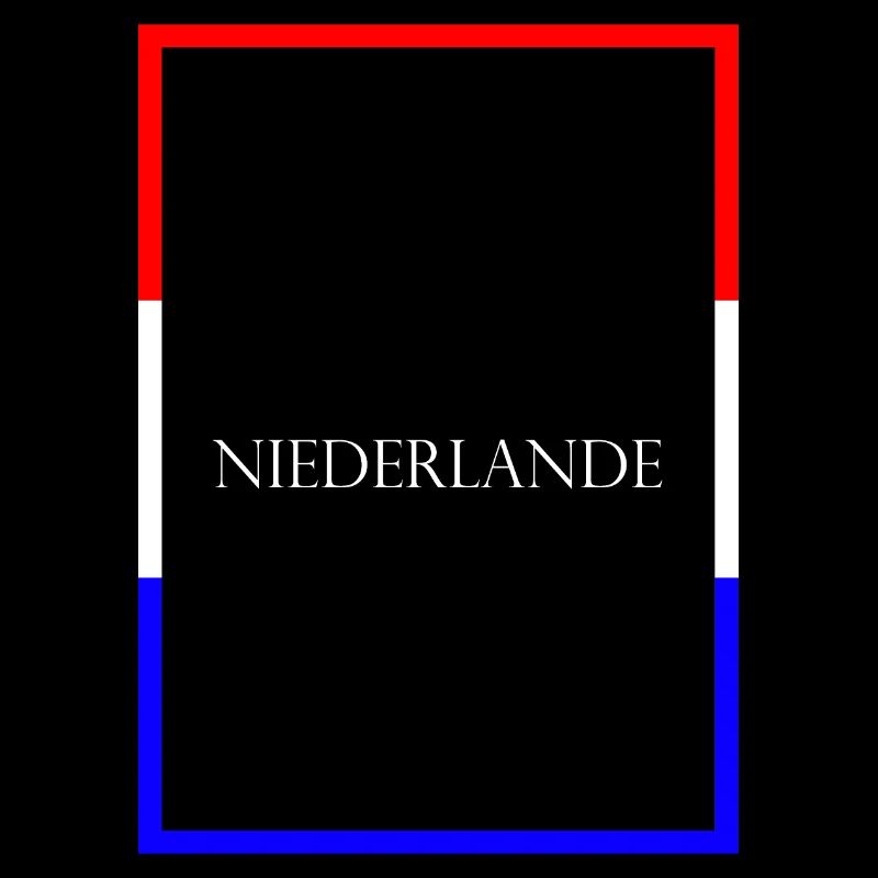 Netherlands - Statement lettering with flag