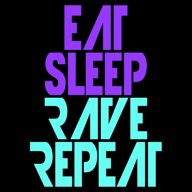 Manger dormir rave répéter nourriture sommeil corbeau disant