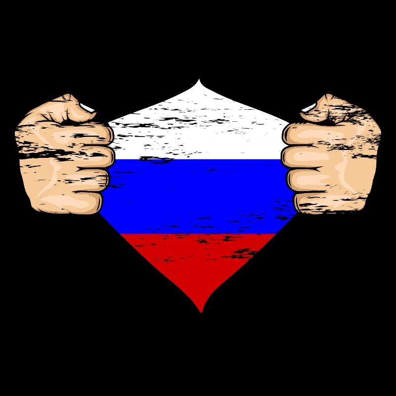 Conception du drapeau de la Russie utilisée