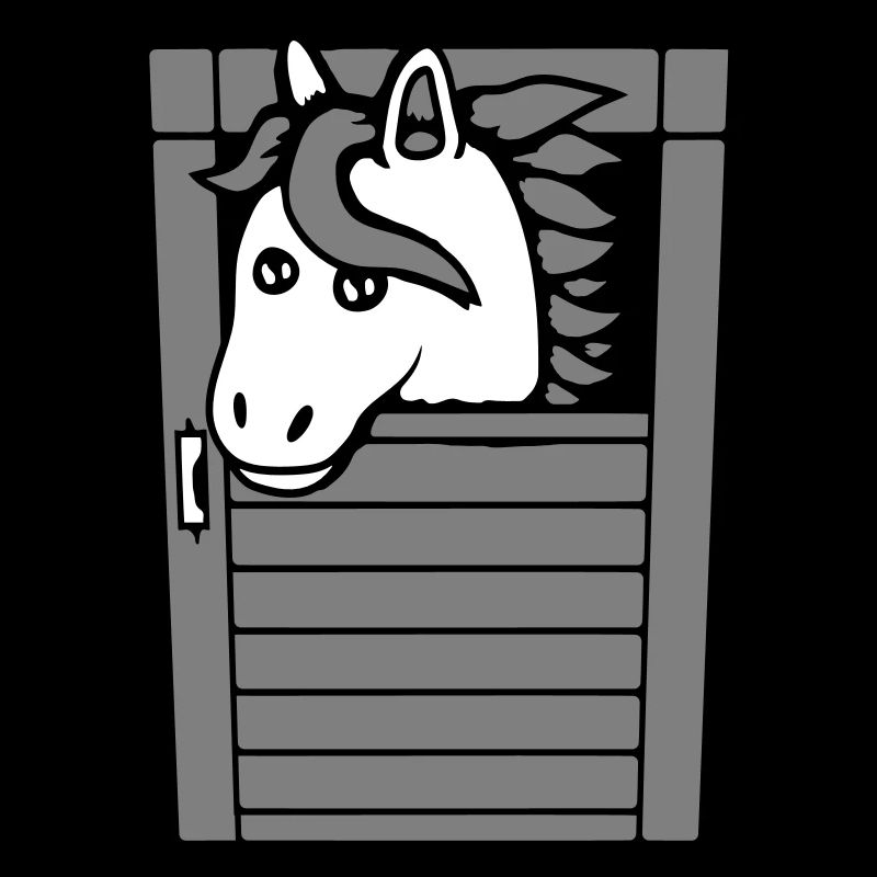 Pferd Pferdestall Pony Pferdchen Guckt Niedlich