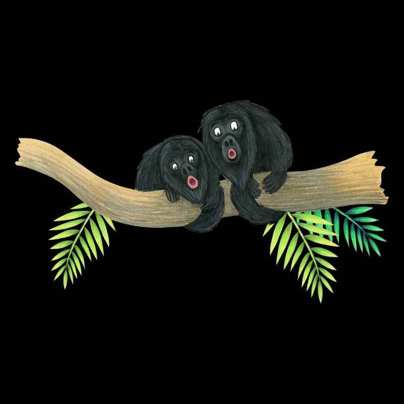 Howler monkeys