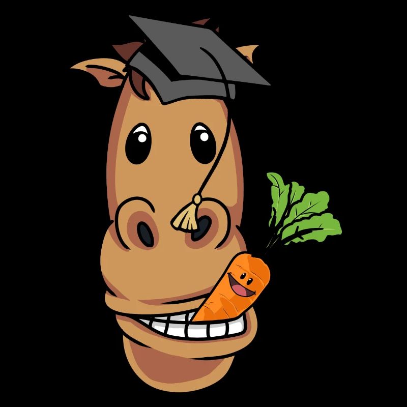 Studiertes Pferd Professor Studium Uni Reiter Abi